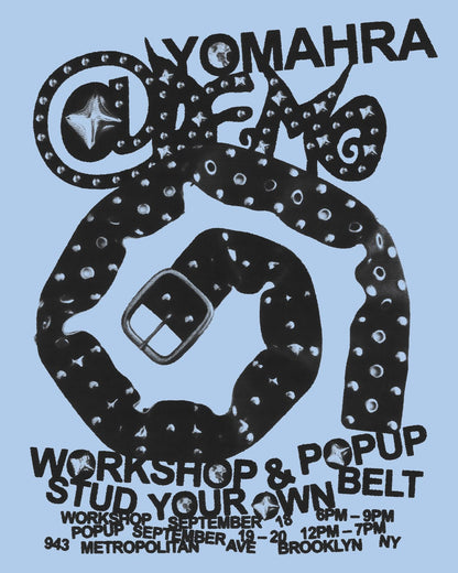 Belt workshop: NYC September 18, 2026