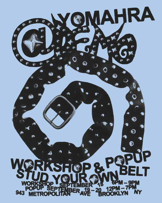 Belt workshop: NYC September 18, 2026